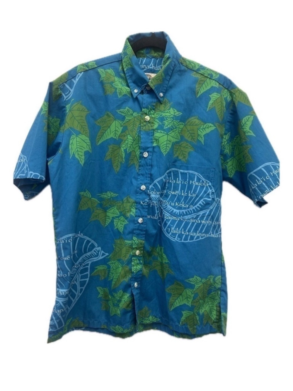 Hilo Hattie The Hawaiian Original Men’s Tropical Seashell Shirt Made in Hawaii